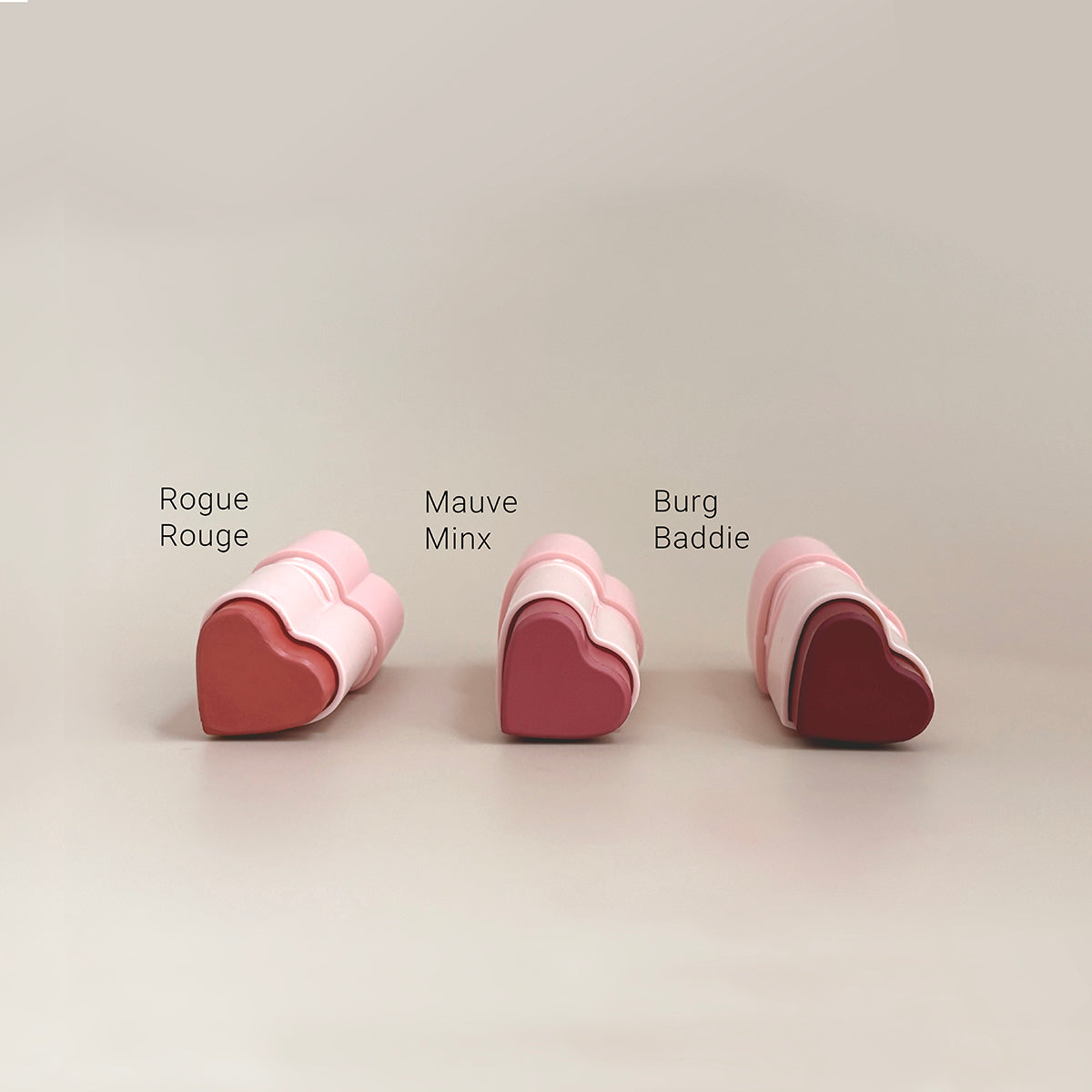 Love at First Swipe: Cheek & Lip Stick in Burg Baddie