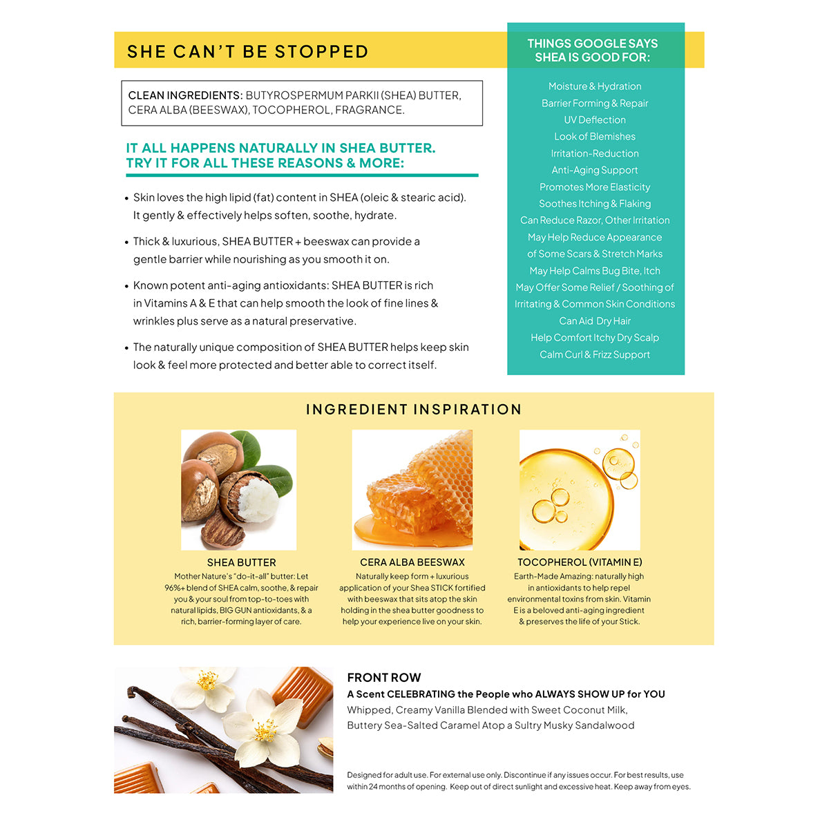 The SHE-A BITCH Shea Butter Stick