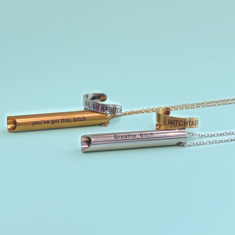 BITCHTASTIC Wrap Ring, Gold