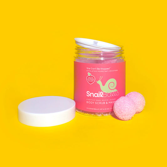 Snail Balls: Mucin Body Mask & Scrub