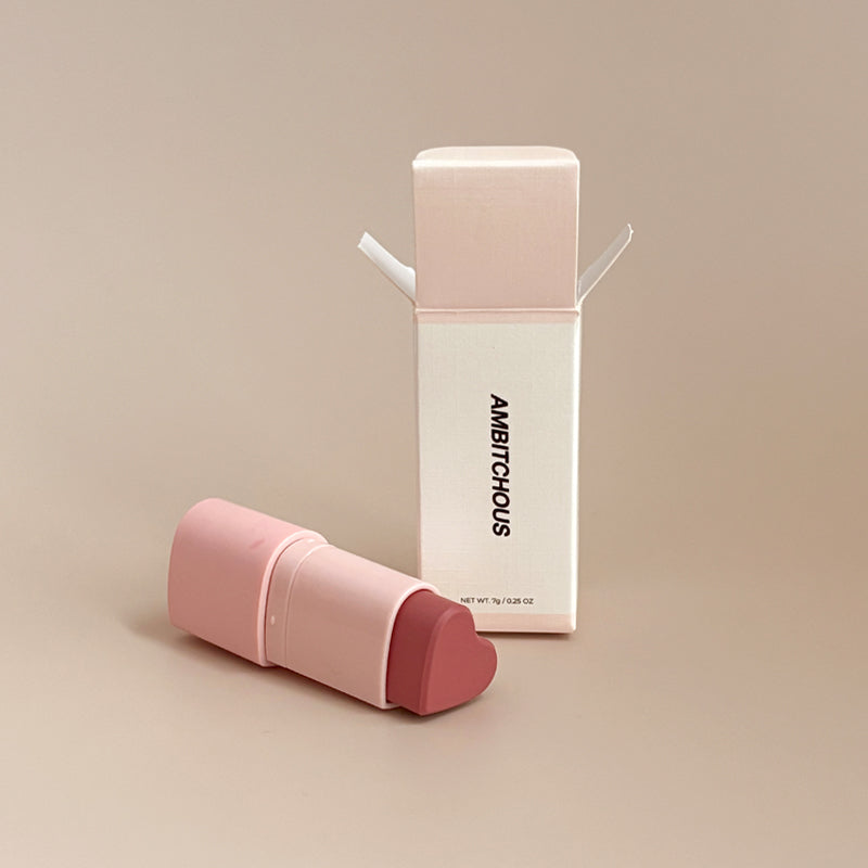 Love at First Swipe: Cheek & Lip Stick in Rogue Rouge