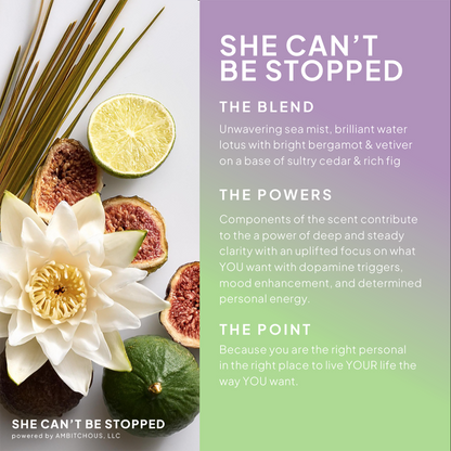 She Can't Be Stopped: Busy Body Scented & Deodorizing Body Spray