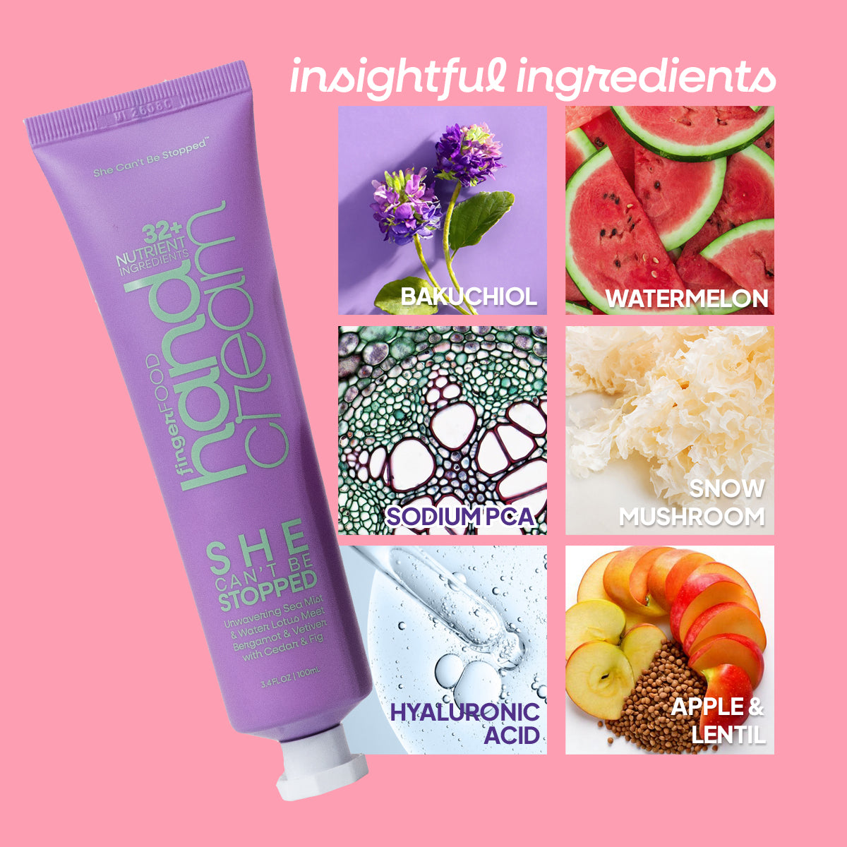 She Can't Be Stopped: Finger Food Hand Cream