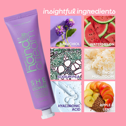 She Can't Be Stopped: Finger Food Hand Cream