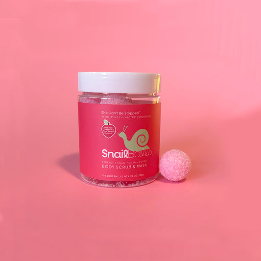 Snail Balls: Snail Mucin Sugar Body Scrub & Mask Balls