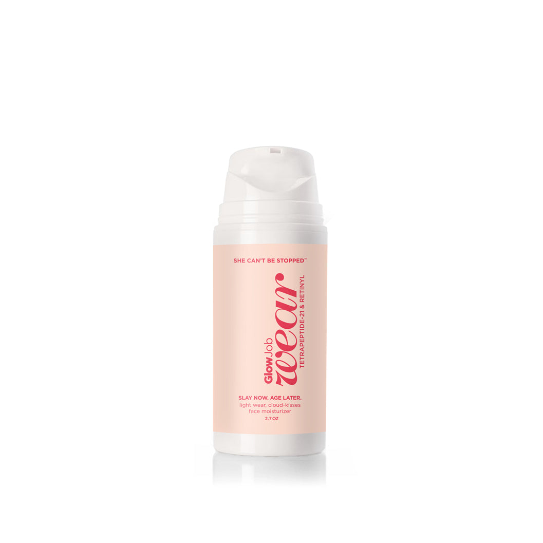 Wear: Glow Job Tetrapeptide-21 Moisturizer